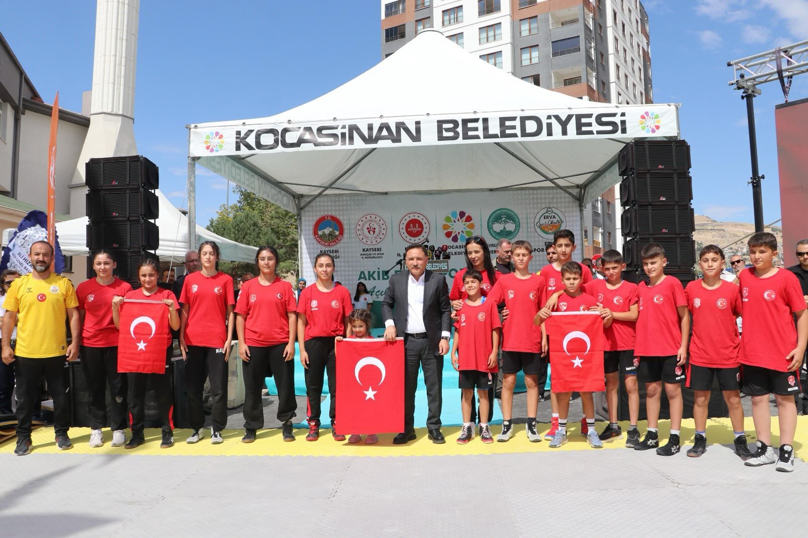 75. ERVA SPOR KULÜBÜ AÇILDI