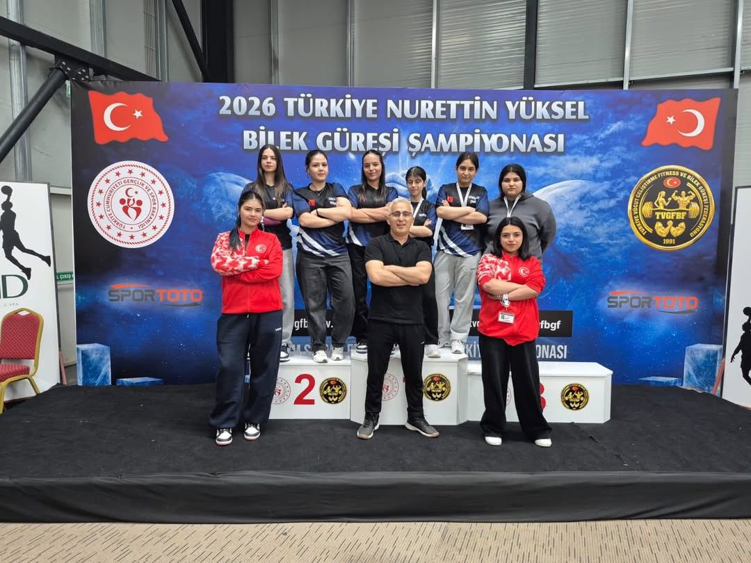 ERVA SPOR OKULLARI BİLEK GÜREŞİNDE TARİH YAZMAYA DEVAM EDIYOR!