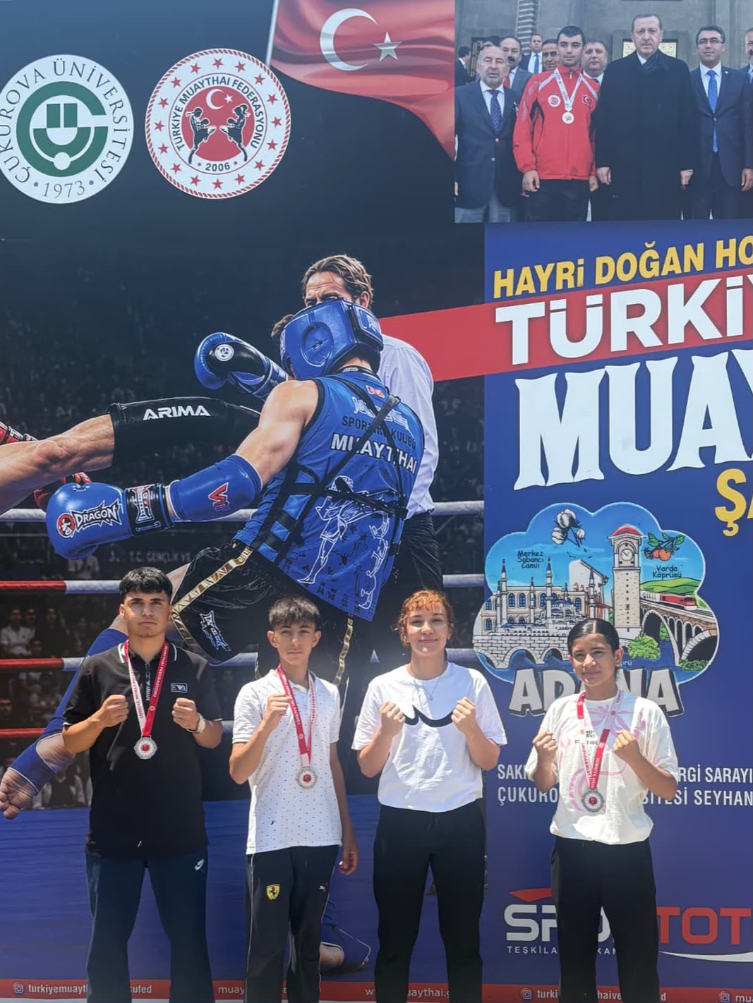 ERVA'DAN MİLLİ TAKIMA ÇİFTE ŞAMPİYON, ÇİFTE GURUR!