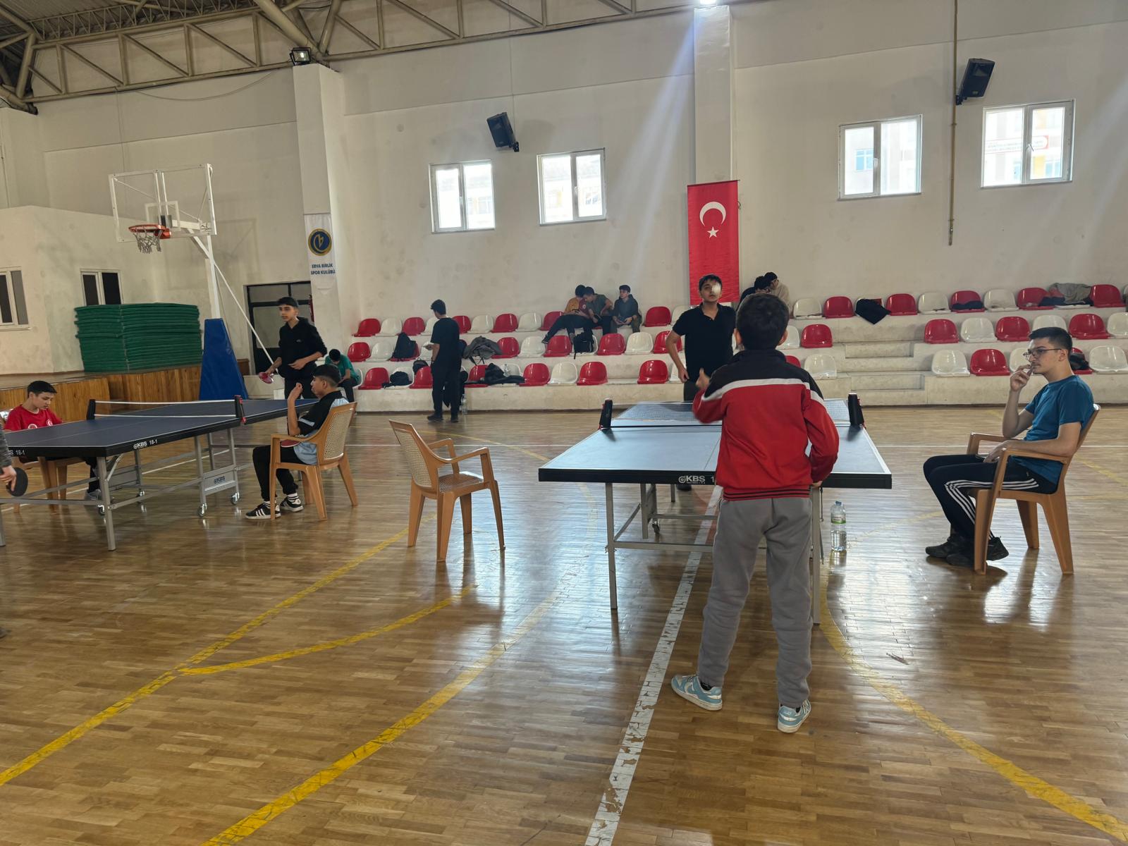 Erva Spor Okullari 2. Valilik Kupasi Masa Tenisi Sampiyonasi